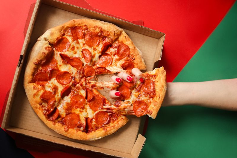 Four Cheese Pizza from Pizza inn
